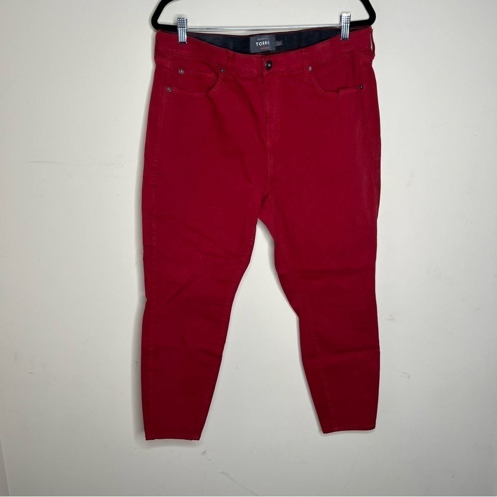 Torrid Red Women Jeans
